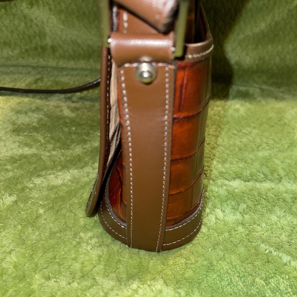 Dooney and Bourke Croc Print Bag - Picture 15 of 16